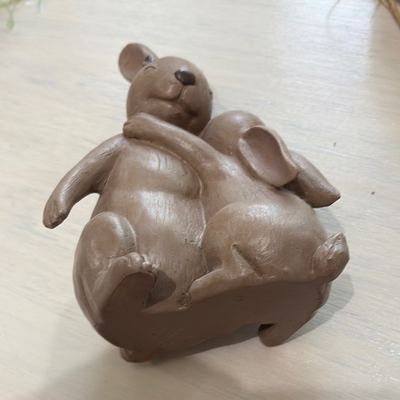 Charming Brown Rabbit Figurine - Picture 3 of 4